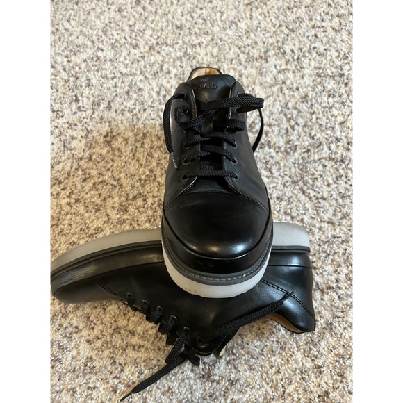 Samuel Hubbard Men\'s‎ Black Leather Work / Dress Shoes Lace Up Sz10.5 EUR 44.5 main image 6